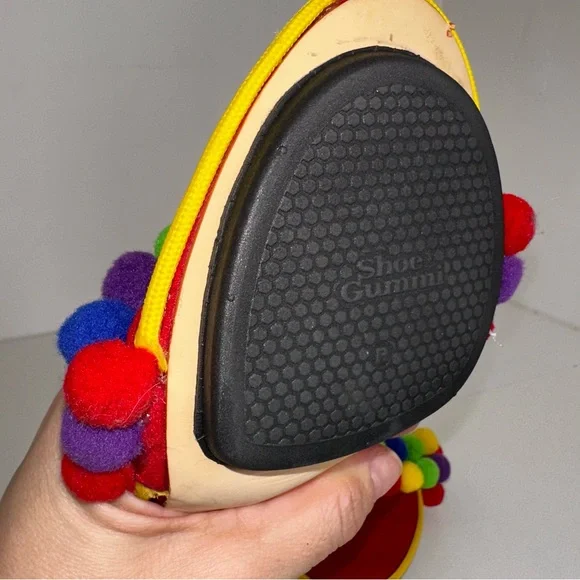 Azalea Wang, 8.5, Colorful Pom-Pom Heels - Picture 8 of 10